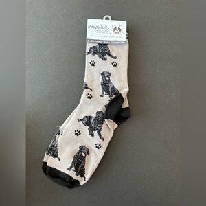 Dog Lover Socks - Black and Tan